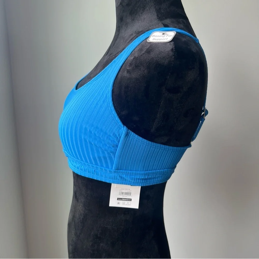 NWT Blue Bikini Top - Small - Picture 11 of 13